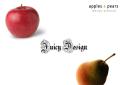 apples & pears [design plateau] logo